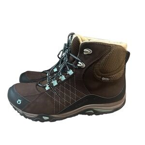 Oboz Sapphire Mid Waterproof Hiking Boots - Women's Sz 8.5